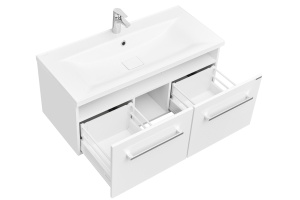 Тумба под раковину Aquaton Мадрид 100 белый - 3