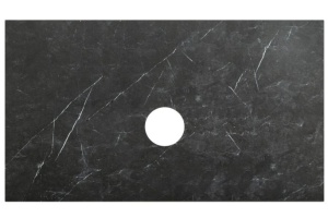 Столешница для ванной комнаты BelBagno черный (KEP-80-MNO-W0)