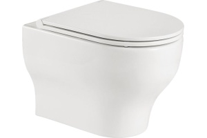 Унитаз подвесной BelBagno Lucie BB063CHR с крышкой-сиденьем BelBagno BB2031SC с микролифтом