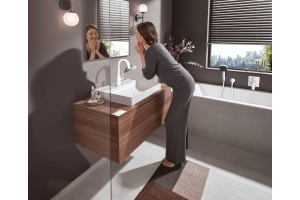 Смеситель для душа Hansgrohe Vivenis белый матовый - 2
