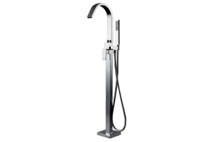 Смеситель напольный Black&White Universell хром