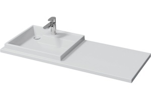 Раковина СанТа Юпитер 120 L, без кронштейнов