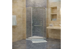 Душевой уголок RGW Hotel HO-084 90x90 профиль хром стекло прозрачное