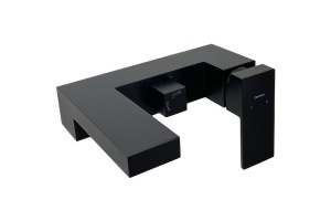 Смеситель для ванны Comforty черный матовый