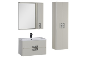 Шкаф-пенал Aquanet Паллада 50 слоновая кость - 2