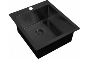 Мойка кухонная Zorg Light ZL R 450510 GRAFIT
