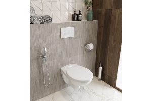 Унитаз подвесной DIWO Анапа безободковый - 2