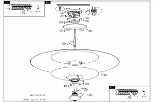 Подвесной светильник Eglo ПРОМО Nuvano 95755 - 2