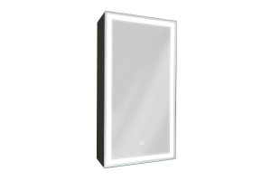 Зеркало-шкаф с подсветкой ART&MAX TECHNO AM-Tec-350-650-1D-L-DS-F-Nero - 2