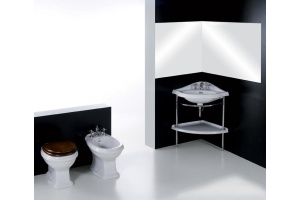 Крышка-сиденье Simas Arcade AR 009 с микролифтом, петли бронза - 2