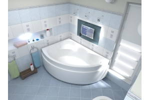 Акриловая ванна Bas Лагуна 170x110 см L - 3