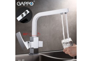 Смеситель для кухни с подключением фильтра питьевой воды хром G4307