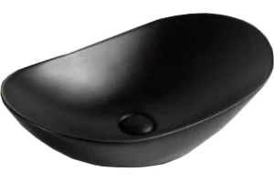 Раковина накладная BelBagno 60.5 см черный матовый (BB1404-H301)