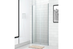 Душевая дверь в нишу Cezares Eco O B-2-80-C-Cr стекло прозрачное - 2