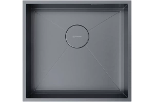 Мойка кухонная Omoikiri Kasen вороненая сталь (4997058)