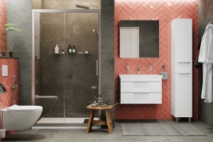 Шкаф-пенал STWORKI Копенгаген 195 R белый - 2