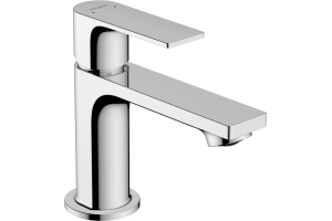 Смеситель для раковины Hansgrohe Rebris E с донным клапаном хром