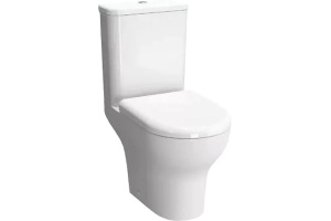 Унитаз-компакт VitrA Zentrum Open-back, безободковый