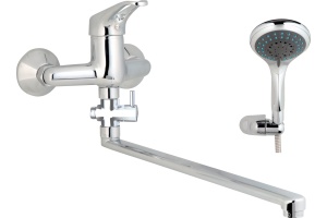 Смеситель для ванны GPD Kalipso универсальный хром