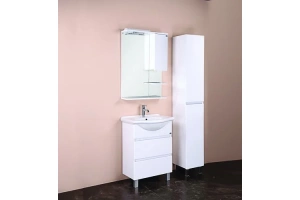 Зеркало-шкаф Onika Элита 60 R с подсветкой, белый (206020) - 2