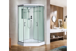 Душевая кабина Weltwasser WW500 Nesse 1002 100х100 хром (10000003281) - 3