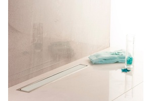 Душевой лоток Pestan Confluo Premium Line 650 белое стекло/сталь - 2