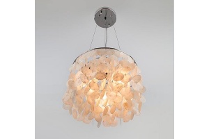 Подвесная люстра Eurosvet Sandra 60005/3 хром/перламутр - 3