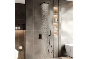 Душевой комплект Berges Nardis 2S черный матовый - 2