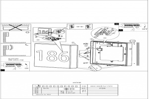 Уличный настенный светодиодный светильник Eglo Cornale 97289 - 2