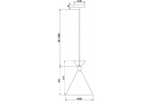 Подвесной светильник Freya Moth FR5392PL-01W - 3