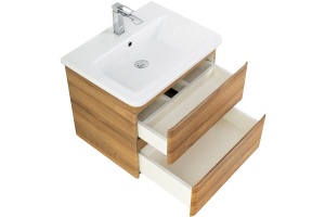 Тумба с раковиной BelBagno Albano 50 светлое дерево - 3