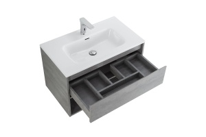 Тумба под раковину BelBagno Kraft 80 серый - 2