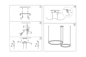 Подвесной светильник Kink Light Тор 08219,33P(3000K) - 2