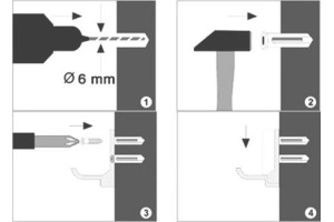 Держатель туалетной бумаги Wasserkraft Leine White K-5059White с держателем освежителя воздуха - 3