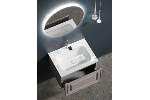 Тумба под раковину Sancos Very 59х40 темно-бежевая - 3