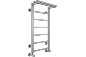 Водяной полотенцесушитель Terminus Контур П7 400х800 с полкой Хром - 2