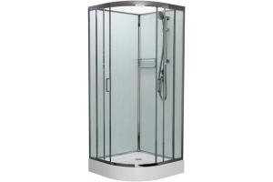 Душевая кабина Frank Brilliant 110х110 стекло матовое