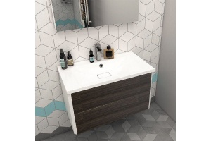 Раковина мебельная Aquaton Брук 80 белый - 3