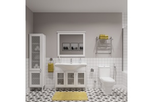 Зеркало STWORKI Хельсингборг 100 белое - 2