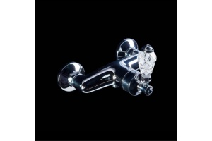Смеситель для душа Boheme Vogue crystal хром (224-CRST)