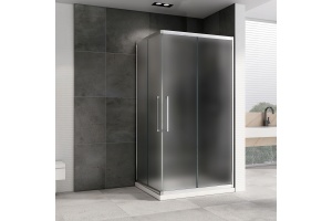 Душевой уголок ABBER Schwarzer Diamant 120х80 хром (AG02128MH) - 2