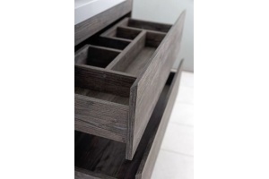 Тумба под раковину BelBagno Kraft 90 белый матовый - 3