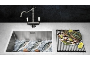 Мойка кухонная Omoikiri Tadzava 54-U-IN нержавеющая сталь - 2