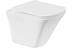 Унитаз подвесной безободковый BelBagno MARMI BB052CHR/BB052SC