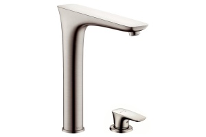 Смеситель для кухонной мойки Hansgrohe  черный металлик (15812800)