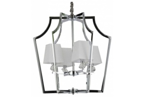 Подвесная люстра LUMINA DECO Montero LDP 1249-4 CHR+WT
