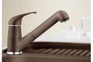 Смеситель для кухонной мойки Blanco Daras коричневый (524196) - 2