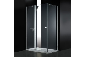 Душевой уголок Cezares ELENA 80x100 см (ELENA-W-AH-1-100/80-C-Cr)