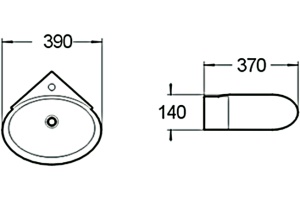Рукомойник SantiLine SL-2021 - 2