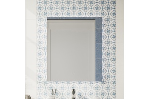 Зеркало DIWO Элиста 60 с подсветкой светодиодной, инфракрасный выключатель, настенное, прямоугольное